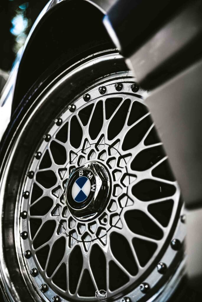 Détail d’une automobile BMW