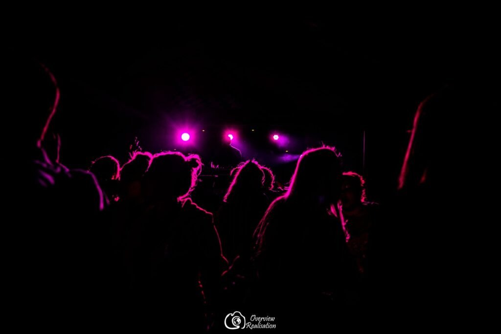Ambiance lumineuse d’un événement musical