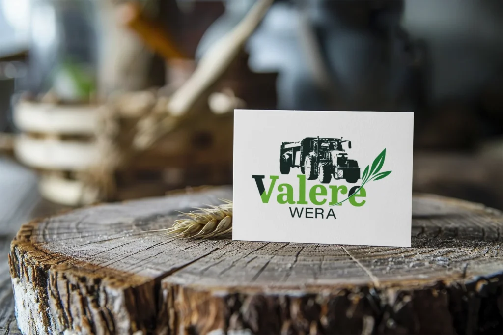 Carte Valère Wera posée sur du bois dans un environnement végétal